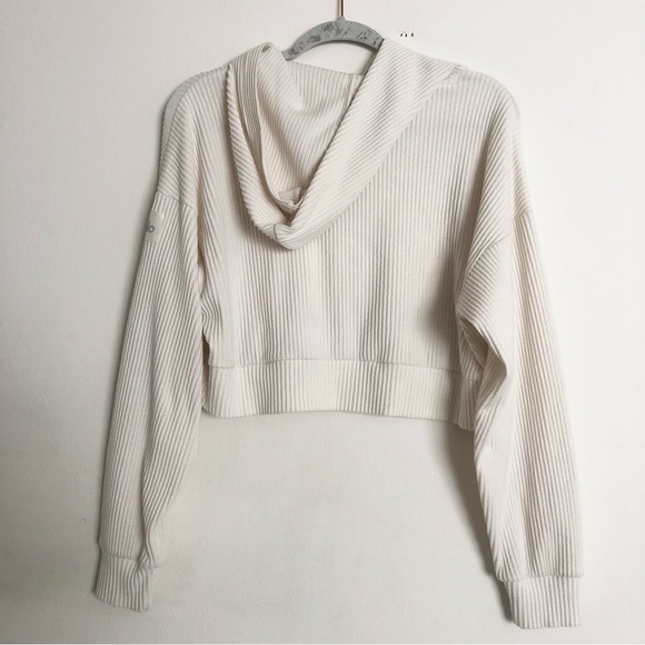 Alo Yoga Muse Hoodie Ivory S - Picture 13 of 16